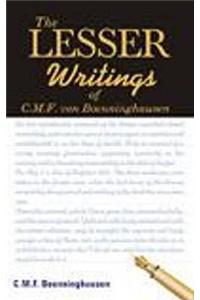 Lesser Writings of C M F von Boenninghausen