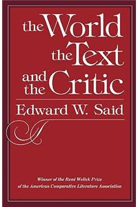 World, the Text, and the Critic