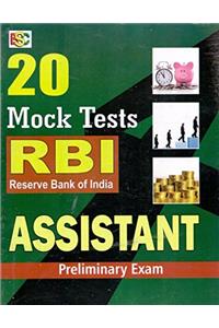 20 Mock Tests RBI Reserve Bank of India Assistant Preliminary Exam
