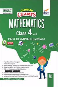 Olympiad Champs Mathematics Class 4 with Past Olympiad Questions 4th Edition