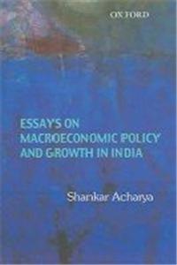 Essays on Macroeconomic Policy and Growth in India