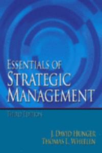 Essentials of Strategic Management