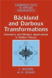 Bäcklund and Darboux Transformations