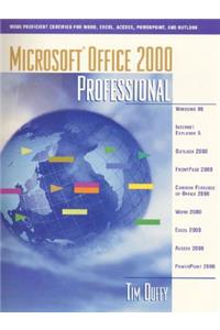 Microsoft Office 2000 Professional Certified Edition