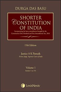 DD Basu?s Shorter Constitution of India (Set of 2 Volumes)