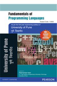 Fundamentals of Programming Languages : As per the first-year engineering syllabus of University of Pune