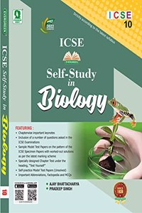 Evergreen ICSE Self Study In Biology: For 2021 Examinations(CLASS X) (Class 10)