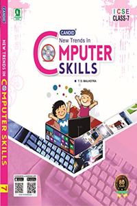 Evergreen Candid ICSE New Trends In Computer Skills : For 2022 Examinations(CLASS 7 )