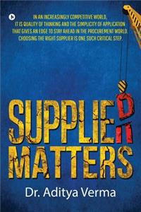 Supplier Matters