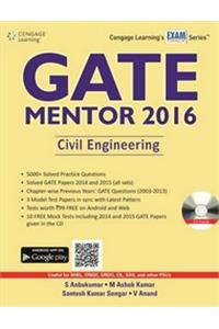 GATE MENTOR 2016: Civil Engineering with CD