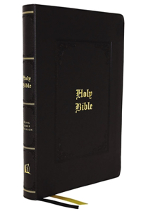 KJV Holy Bible: Large Print Thinline, Black Leathersoft, Red Letter, Comfort Print: King James Version