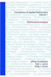 Foundations of Applied Mathematics, Volume 1