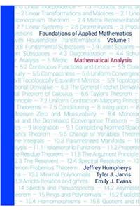 Foundations of Applied Mathematics, Volume 1
