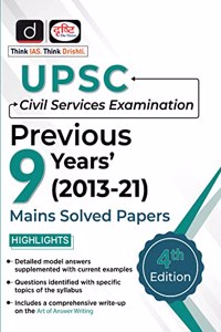 Upsc Cse Previous 9 Years Mains Solved Papers 4Th Edition