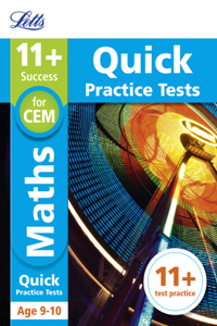 Letts 11+ Success - 11+ Maths Quick Practice Tests: For the Cem Tests