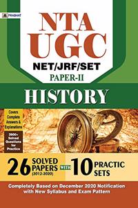 NTA UGC NET/JRF/SET HISTORY 26 SOLVED PAPERS AND 10 PRACTICE SETS