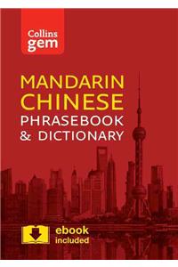 Collins Mandarin Chinese Phrasebook and Dictionary Gem Edition