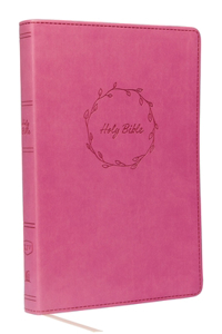 Kjv, Value Thinline Bible, Large Print, Leathersoft, Pink, Red Letter Edition, Comfort Print