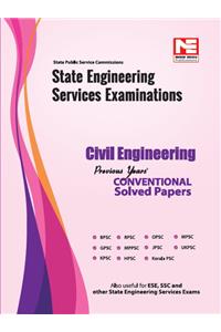 State Engg. Services Exams: Civil Engineering Pervious Year Conv Solved Papers