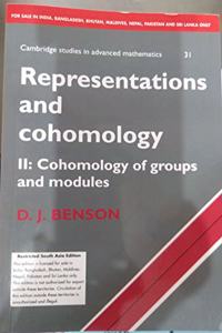 Representations and Cohomology ICM edition: Volume 2, Cohomology of Groups and Modules (Cambridge Studies in Advanced Mathematics, Series Number 31)