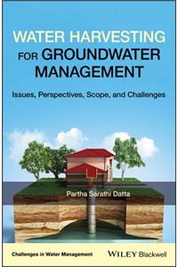 Water Harvesting for Groundwater Management