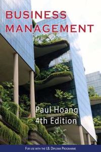 Business Management 4th Edition (For use with the I.B. Diploma Programme)
