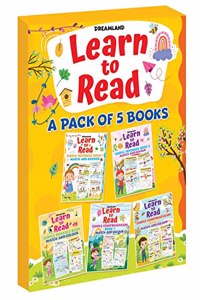 Learn to Read- A Pack of 5 Books (Simple Sentences, Simple Phrase Book, Simple Comprehension)