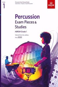Percussion Exam Pieces & Studies, ABRSM Grade 1