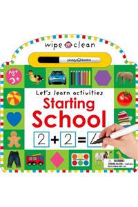 Wipe Clean: Starting School