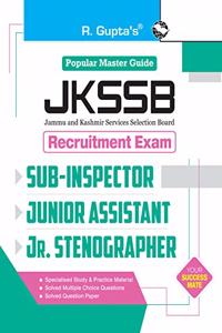 JKSSB: Sub-Inspector, Junior Assistant & Junior Stenographer Recruitment Exam Guide