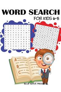 Word Search for Kids 6-8