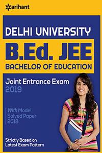 Delhi University B.Ed. JEE Joint Entrance Exam 2019