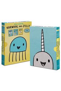 Narwhal and Jelly Box Set (Paperback Books 1, 2, 3, and Poster)