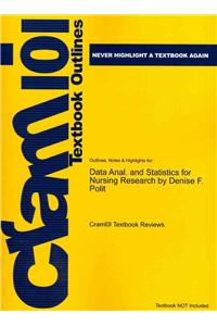 Studyguide for Statistics and Data Analysis for Nursing Research by Polit, Denise F., ISBN 9780135085073