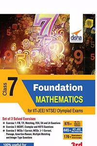 Foundation Mathematics for IIT-JEE/ NTSE/ Olympiad Class 7 - 3rd Edition
