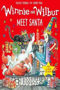 Winnie and Wilbur Meet Santa with audio CD