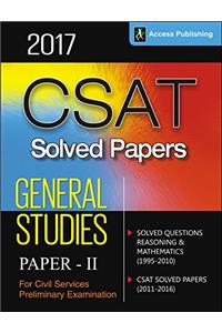 CSAT - Solved Papers for Civil Services Preliminary Examination (General Studies Paper II)