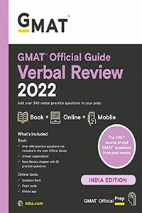 GMAT Official Guide Verbal Review 2022: Book + Online Question Bank