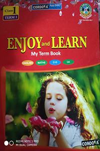 Enjoy And Learn My Term Book Class -1,Term-1 Without CD