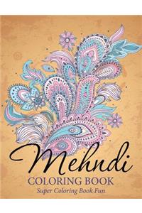 Mehndi Coloring Book