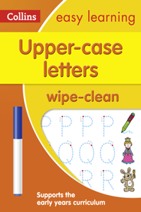 Upper Case Letters Age 3-5 Wipe Clean Activity Book