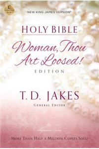 NKJV, Woman Thou Art Loosed, Paperback, Red Letter: New King James Version, Woman Thou Art Loosed! Edition