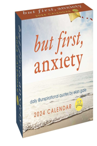 Unspirational 2024 Day-To-Day Calendar: But First, Anxiety