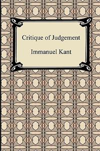 Critique of Judgement