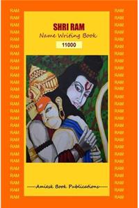 11000 Shri Ram - Name Writing Book