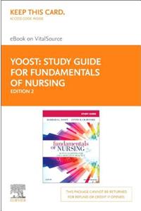 Study Guide for Fundamentals of Nursing - Elsevier eBook on Vitalsource (Retail Access Card)