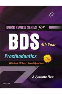 QRS for BDS 4th Year - Prosthodontics