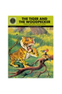 Tiger and the woodpecker