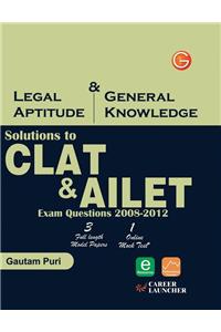 Solutions to CLAT & AILET: Legal Aptitude & General Knowledge Exam Questions (2008 - 2012)