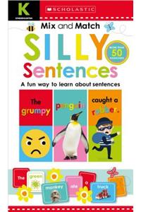 Mix & Match Silly Sentences Kindergarten Workbook: Scholastic Early Learners (Workbook)